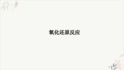 2021高考化学一轮复习PPT教学课件_专题一氧化还原反应(79页)