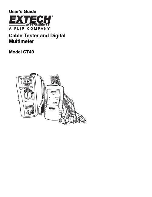 Extech CT40 用户手册说明书