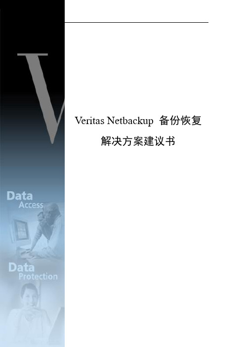 Veritas NBU 备份恢复解决方案