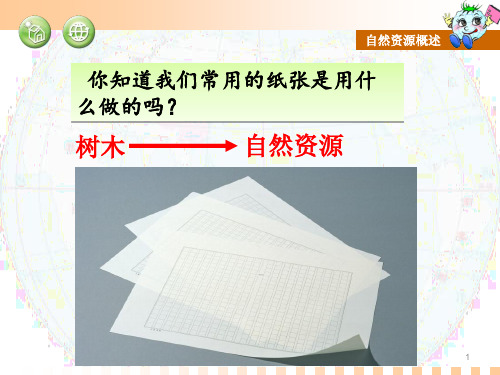 粤教版地理八上《自然资源概况》PPT教学课件
