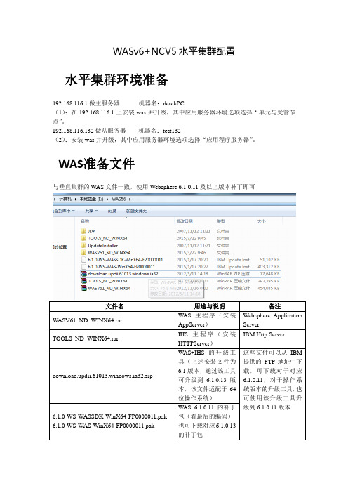 WAS-NCV56水平安装与说明-赵博亮