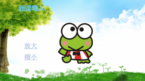 人教版数学六年级下册第4课时 图形的放大与缩小课件
