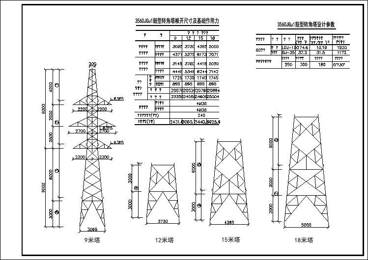 3560JGu1鼓型转角塔