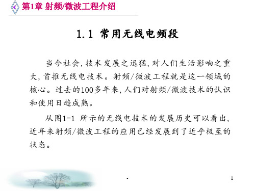 射频微波工程介绍PPT课件