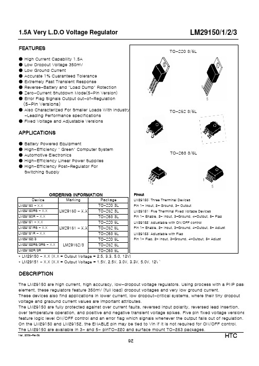 LM29152RS-2.5资料