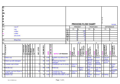 Process Flow Chart