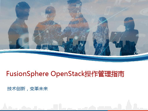 FusionSphere OpenStack操作管理指南