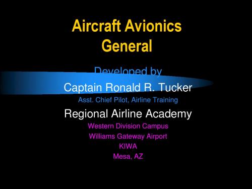 航线ATP General Aircraft Avionics