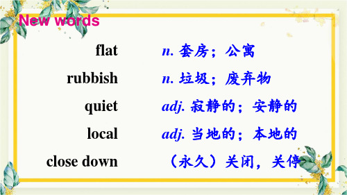 统编外研版八年级英语上册优质课件 Module 9 Unit 2