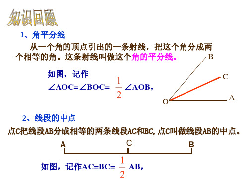 三角形的角平分线和中线[下学期]  浙教版1 (PPT)4-2