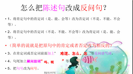 陈述句改反问句专题讲解.pptx