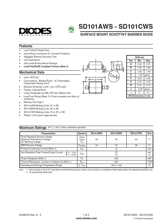 SD101AWS中文资料