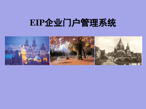 EIP企业门户管理系统