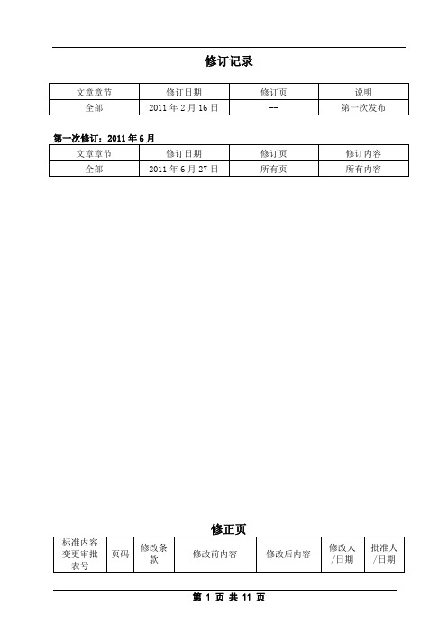 食品安全关键控制点管理制度(啤酒)