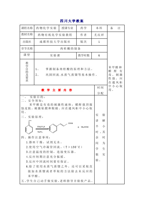 四川大学教案