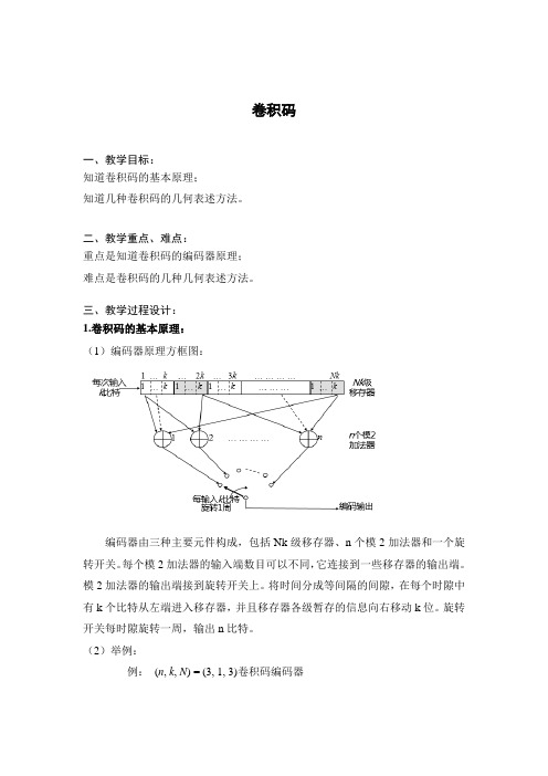 教学资源 99 卷积码 电子教案