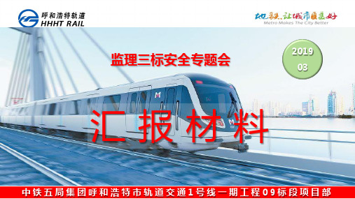 20190331监理三标安全会汇报资料