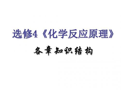 高三化学化学反应原理(新201907)