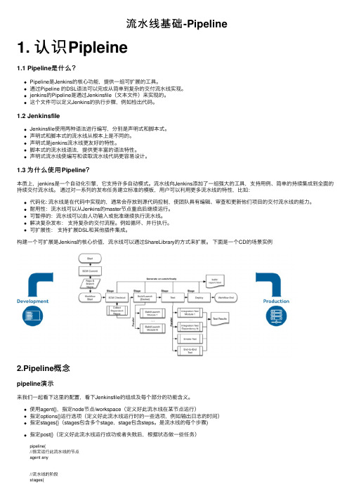 流水线基础-Pipeline