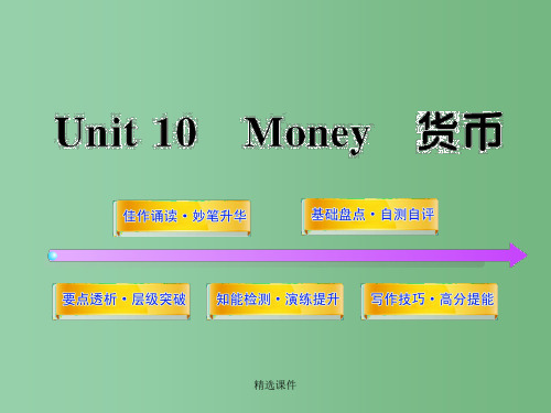 高中英语全程复习方略配套课件 Unit10《Money》 北师大版必修4