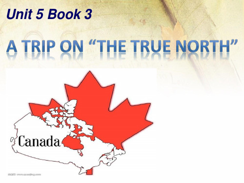 高中英语《A Trip On The True North》优质教学课件