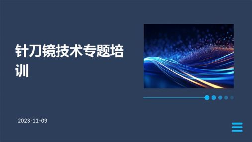 针刀镜技术专题培训培训课件