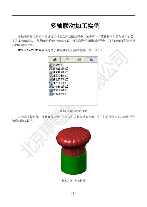 多轴联动编程实例