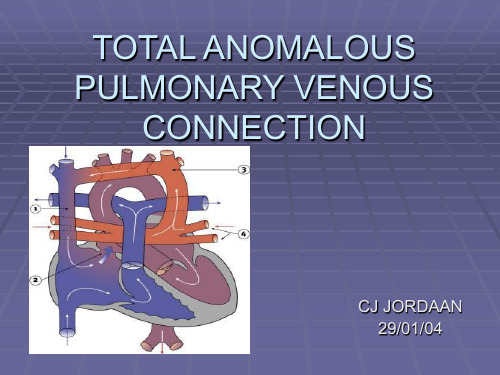 TAPVC-完全性肺静脉畸形引流课件