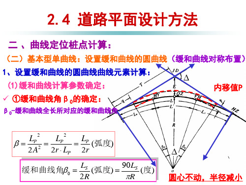 道路勘测设计 第二章道路平面设计3