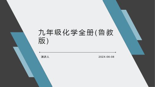 九年级化学全册(鲁教版)