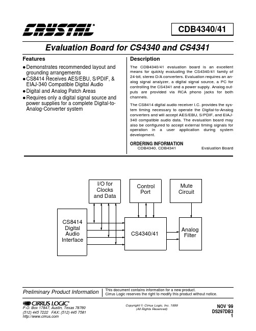 CDB4340资料