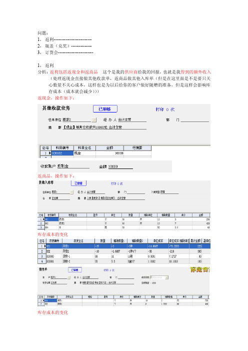 管家婆软件返利兑奖订货会实施方案