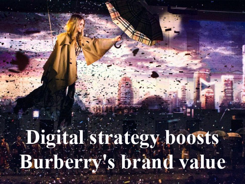 国际市场营销(双语)课程Burberry