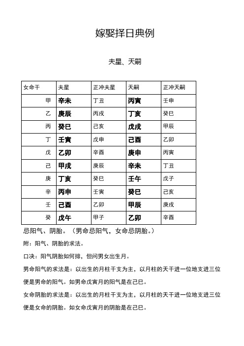 嫁娶择日宝典