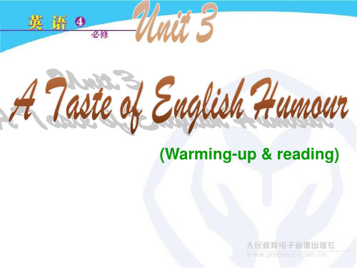 Unit 3 Reading  A Master of Nonverbal Humor