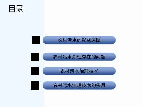 农村污水治理技术 PPT