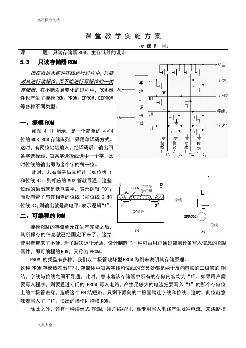 ROM存储器内涵EPROM2716存储器地介绍