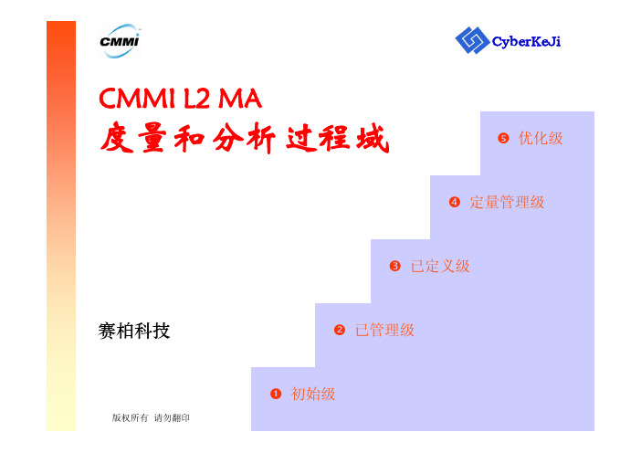 CMMI-度量和分析培训