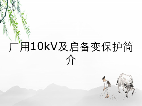 厂用10kV及启备变保护简介