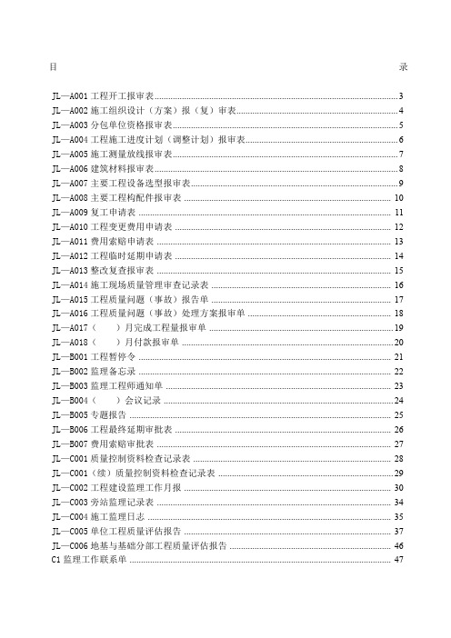 四川建龙软件全套表格已改变