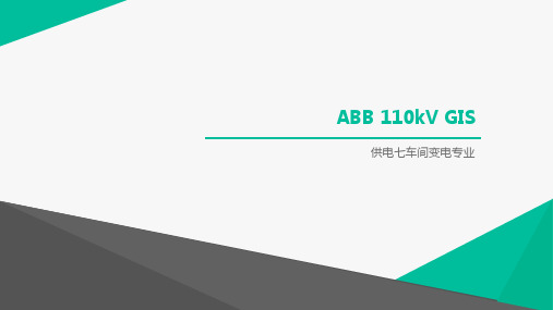 110kV GIS(ABB)图纸