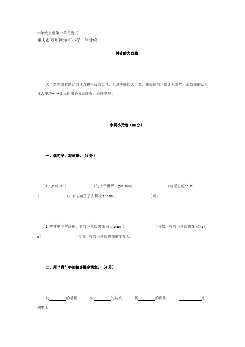 (人教版)小学六年级数学第十一册课后练习题汇编