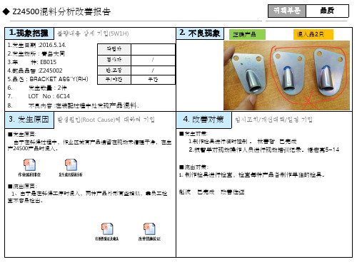 混料改善8D报告