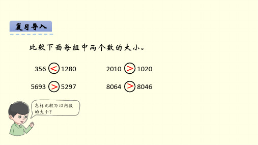 冀教版(四上)数学课件-数的改写、求近似数