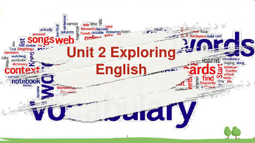 Unit2ExploringEnglishUnderstandingideas课件高中英语外研版