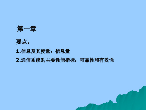 通信原理习题课