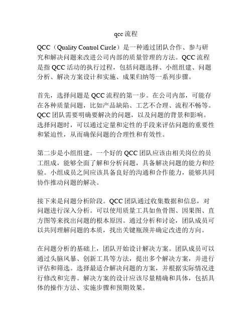 qcc流程