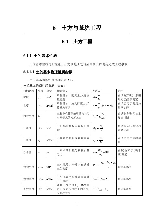 [最新]土方工程土的基本性质培训讲义