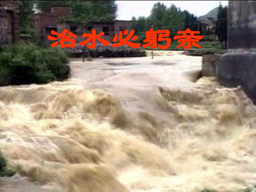治水必躬亲PPT课件
