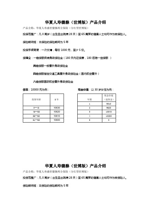 产品介绍